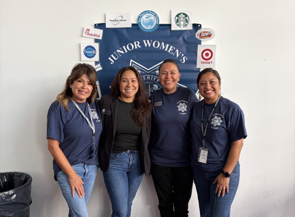 Carla Yriqui with San Marcos Smile Dental staff at the Junior Women’s Academy