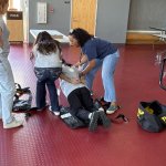 San Diego Sheriff’s Junior Women’s Academy learn detain skill
